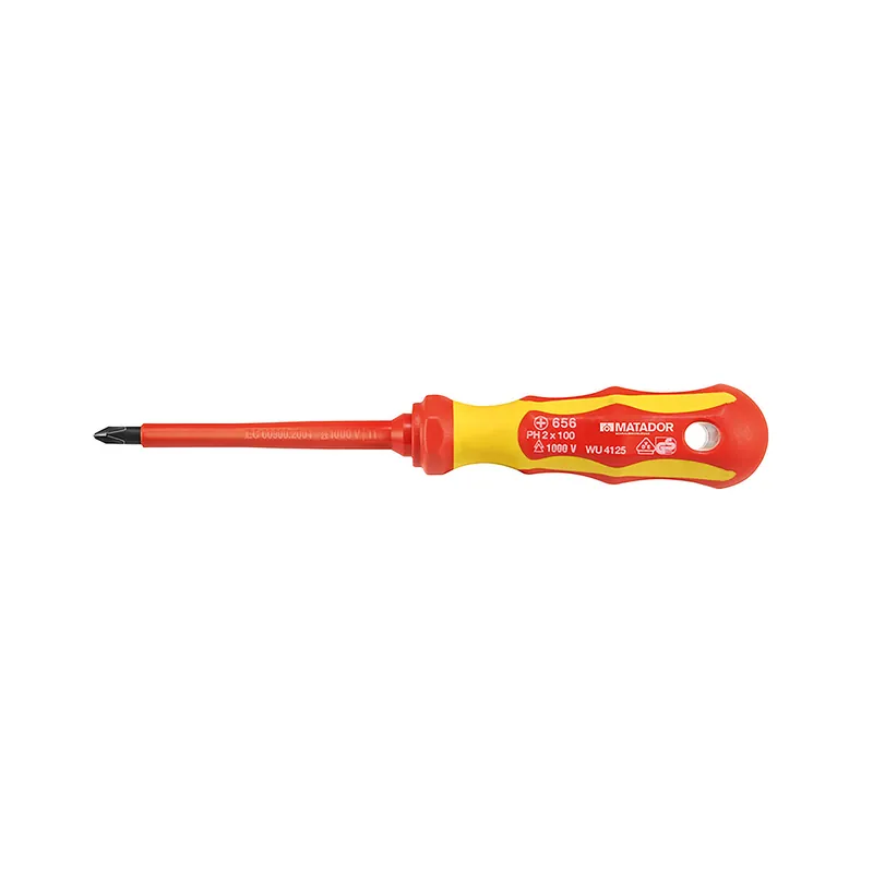 VDE Schraubendreher, 2K, Kreuzschlitz, PH 0x60 mm, MATADOR Art.-Code: 06560000 0 x 60 mm Super-Preis
